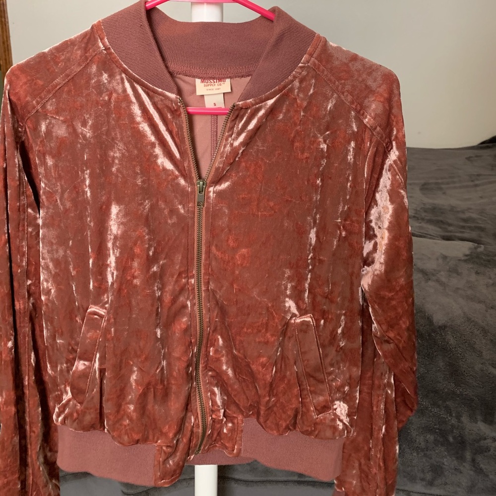 Pink Velvet Jacket